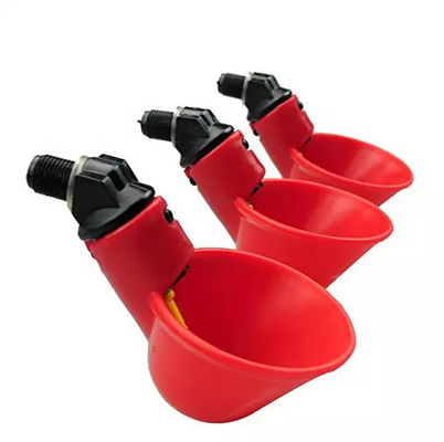 Tasse de buveur de mamelon de volaille de pp pour le poulet et les oiseaux